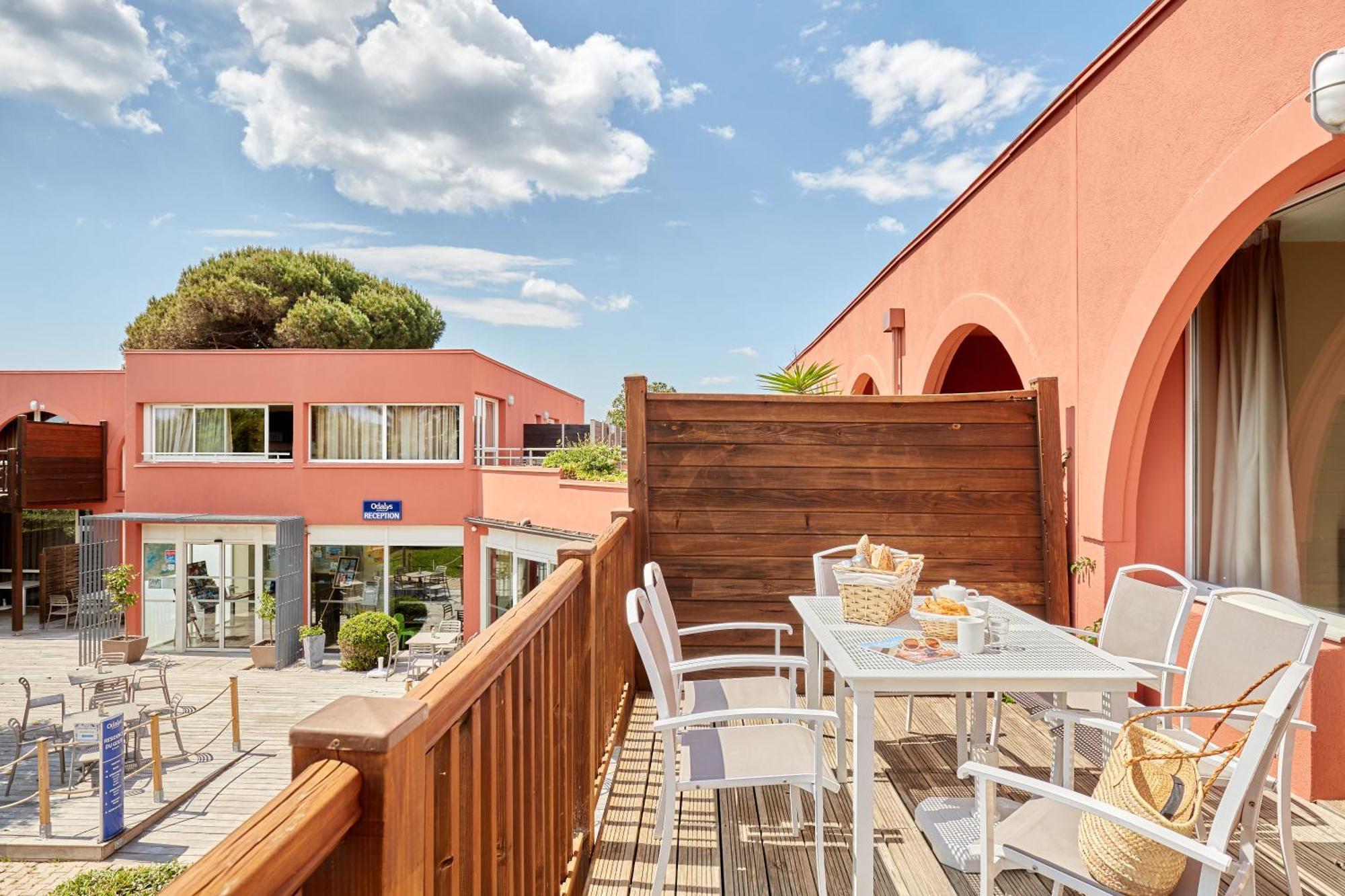 Residence Odalys Du Golfe 아그 외부 사진