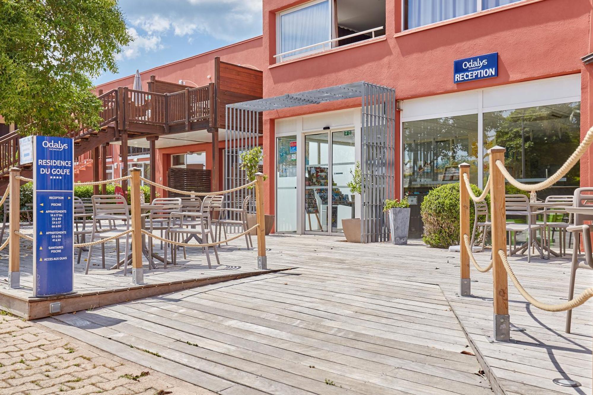 Residence Odalys Du Golfe 아그 외부 사진